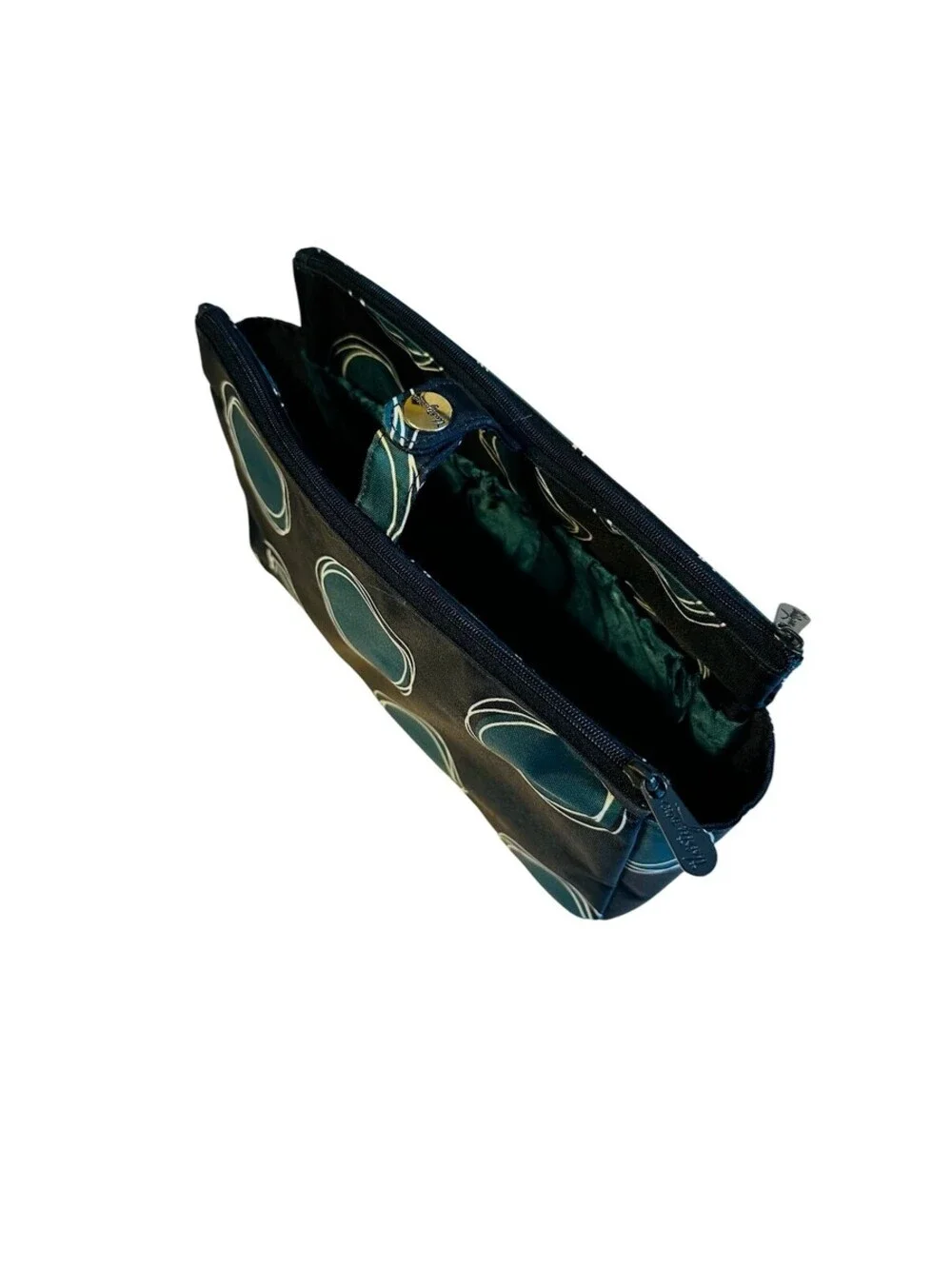 Thirty-One La-Di-Dot Blue Green Swirl Swap It Organizer